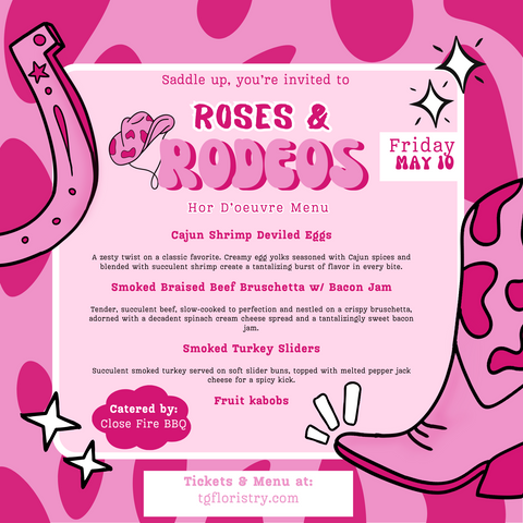 Roses and Rodeos Mother's Day Workshop