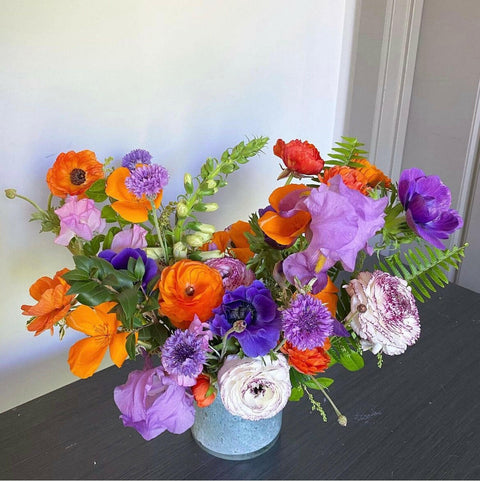 Low Lush Modern Centerpieces