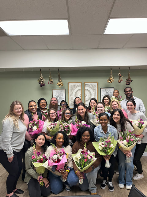 Blooms with Besties Flower Workshops