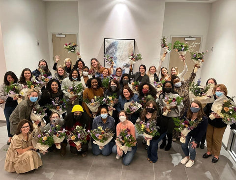 Blooms with Besties Flower Workshops