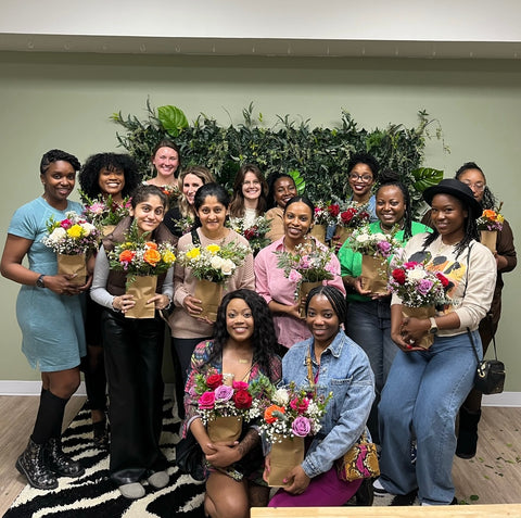 Blooms with Besties Flower Workshops