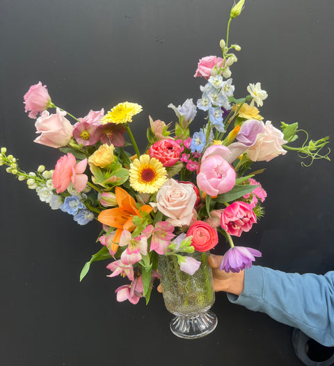 Mom's Enchanted Garden Arrangement