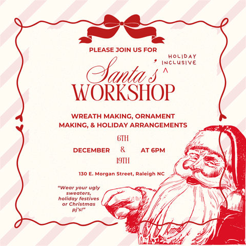 Holiday Craft and Floral Workshops